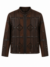 Load image into Gallery viewer, brown laser cut jacket 02 - hero