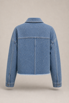 Load image into Gallery viewer, medium-blue-studded-denim-jacket — slot 02 restored product back v5 restored