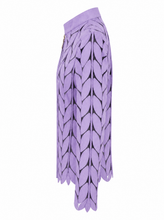 Load image into Gallery viewer, purple laser cut jacket - product-side