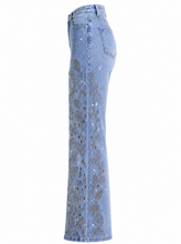 Load image into Gallery viewer, catalog nr4010 light wash denim pants reference - product-side
