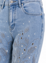 Load image into Gallery viewer, catalog nr4010 light wash denim pants reference - detail