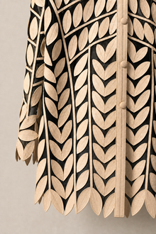 Load image into Gallery viewer, cream-laser-cut-jacket-02 — stone gray product detail image