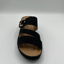 Load image into Gallery viewer, Breathable Laser-Cut Three-Strap Wedge Sandal