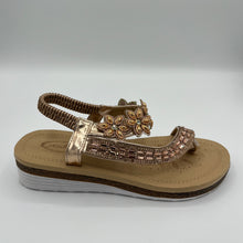 Load image into Gallery viewer, Petal Perfect Comfort Sandal with Adjustable Strap