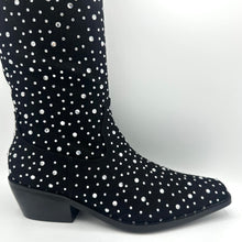 Load image into Gallery viewer, Starlight Western Boot with All-Over Crystal Embellishment