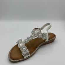 Load image into Gallery viewer, Medallion Circle Comfort T-Strap Sandal