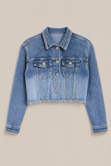 Load image into Gallery viewer, light-wash-eyelet-denim-jacket-detail-product — stone gray product hero image

