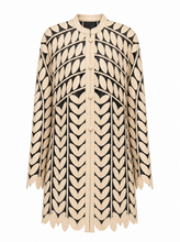 Load image into Gallery viewer, cream laser cut jacket 02 - hero
