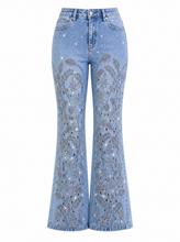 Load image into Gallery viewer, catalog nr4010 light wash denim pants reference - hero
