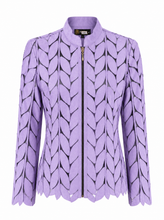 Load image into Gallery viewer, purple laser cut jacket - hero
