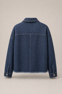Load image into Gallery viewer, dark-indigo-studded-denim-jacket — slot 02 restored product back v5 restored
