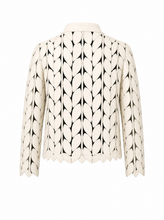 Load image into Gallery viewer, cream laser cut jacket 01 - product-back
