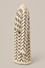 Load image into Gallery viewer, cream-laser-cut-jacket-02 — stone gray product side image
