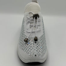 Load image into Gallery viewer, Crystal-Embellished Slip-On Gym Shoe
