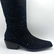 Load image into Gallery viewer, Starlight Western Boot with All-Over Crystal Embellishment
