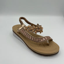 Load image into Gallery viewer, Petal Perfect Comfort Sandal with Adjustable Strap
