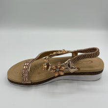 Load image into Gallery viewer, Petal Perfect Comfort Sandal with Adjustable Strap
