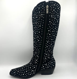 Starlight Western Boot with All-Over Crystal Embellishment