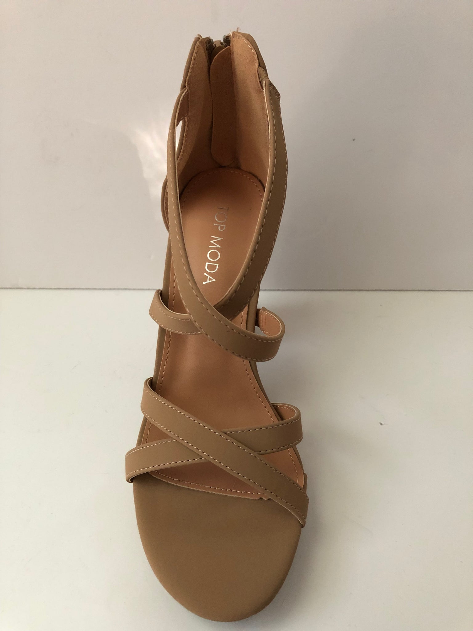 New peep toe camel heels | Heels, Walking in heels, Peep toe