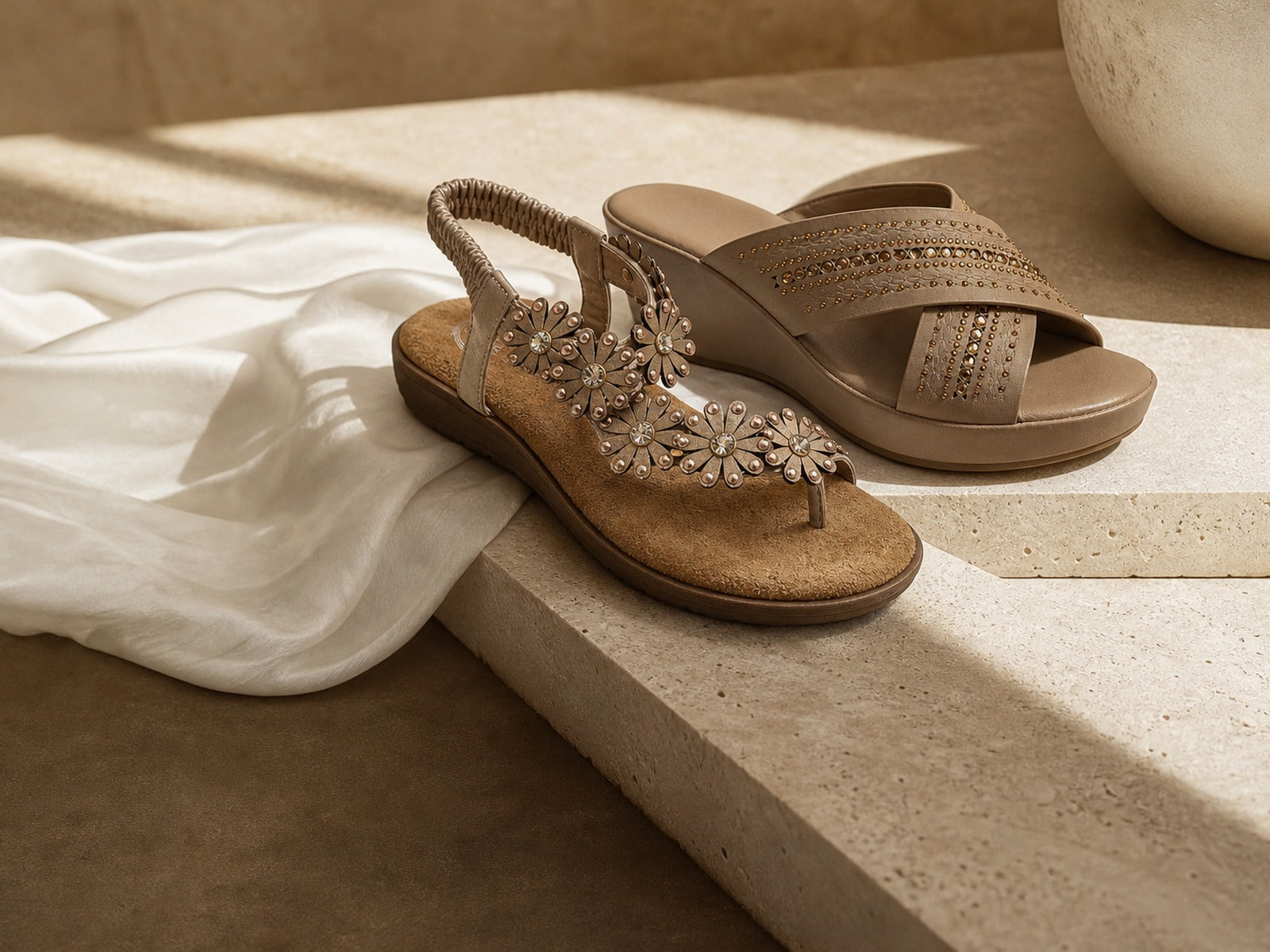 Crystal sandal collection edit